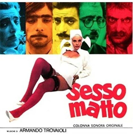 the album cover for Armando Trovaioli - Sesso Matto (Ita)