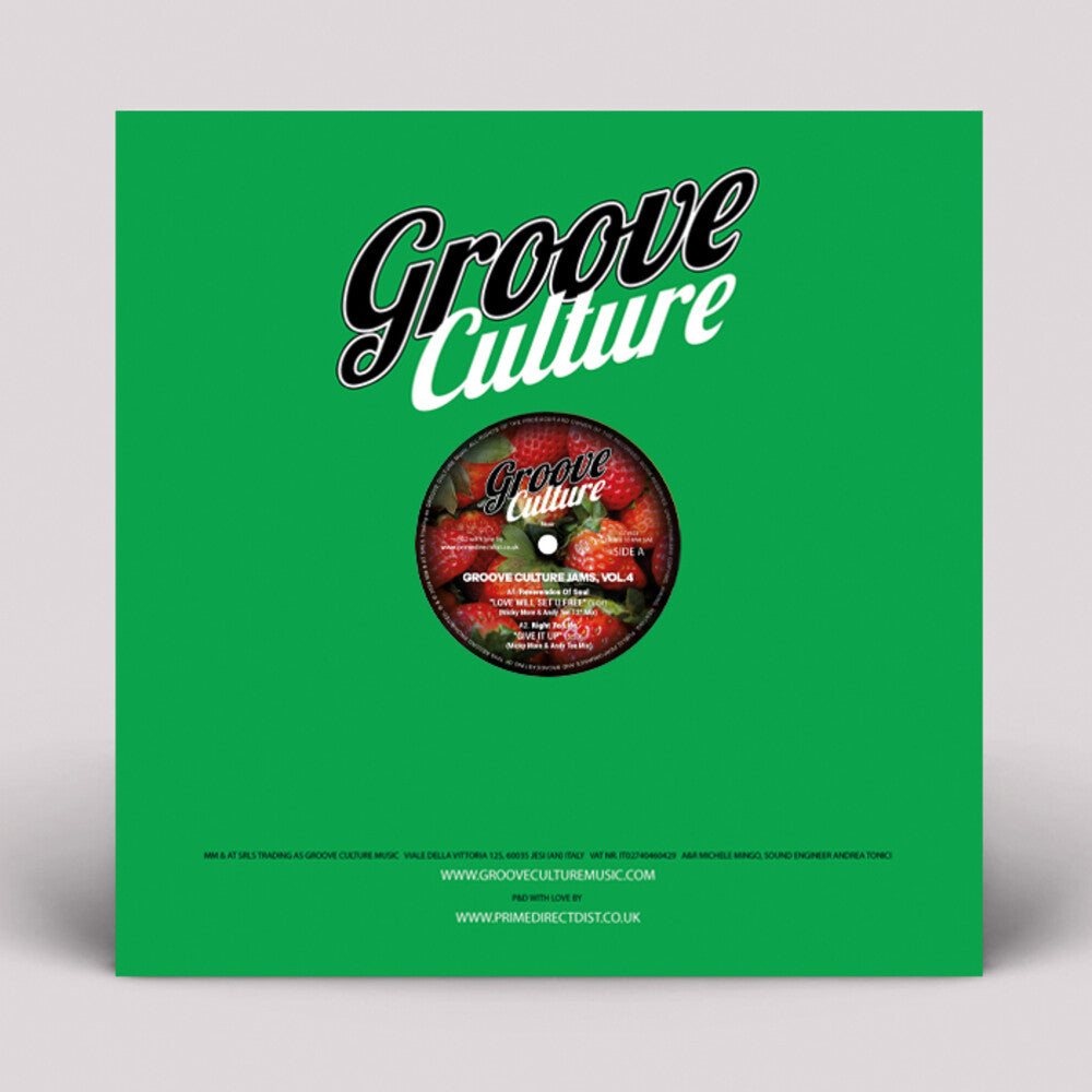 the album cover for Groove Culture Jams Vol. 4 / Various - Groove Culture Jams Vol. 4 / Various
