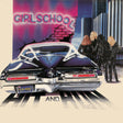 the album cover for Girlschool - Hit & Run - Magenta [Colored Vinyl] (Gate) [Limited Edition]