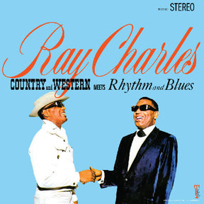 the album cover for Ray Charles - Country And Western Meets Rhythm And Blues