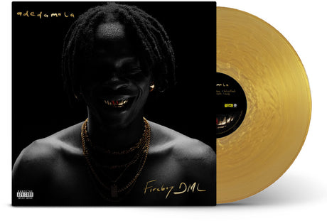 the album cover for Fireboy Dml - Adedamola - Gold [Colored Vinyl] (Gol)