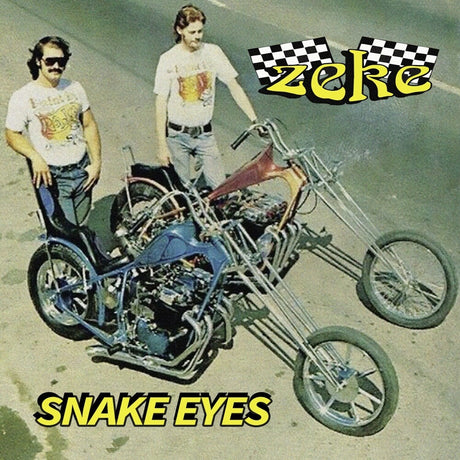 the album cover for Zeke - Snake Eyes [Limited Edition]