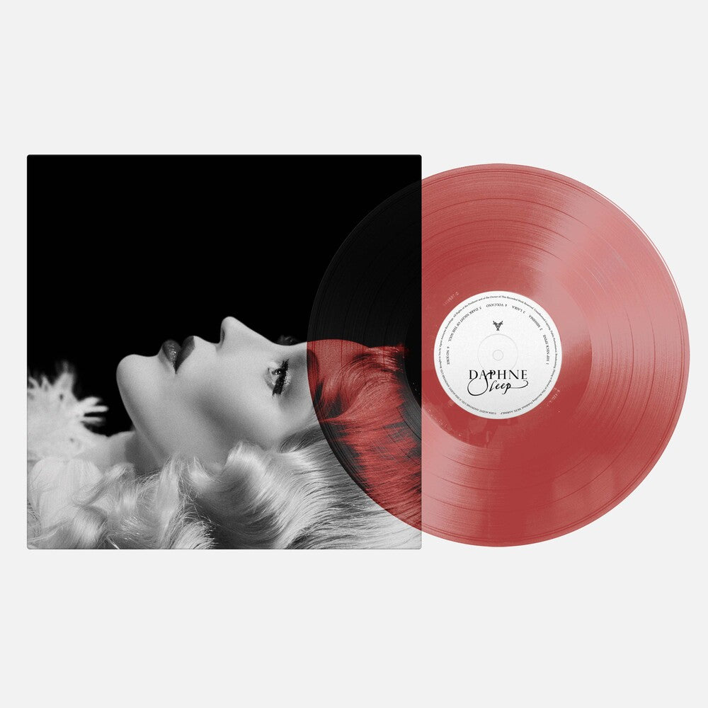 the album cover for Daphne Guinness - Sleep - Transparent Red [Colored Vinyl] (Red)