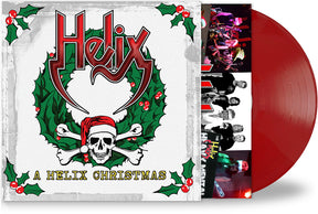 the album cover for Helix - Helix Christmas [Colored Vinyl] [Limited Edition] (Red)