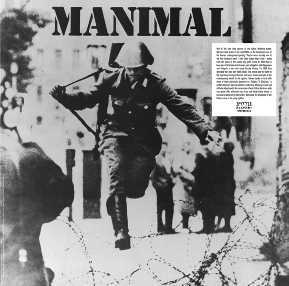 the album cover for Manimal - Manimal