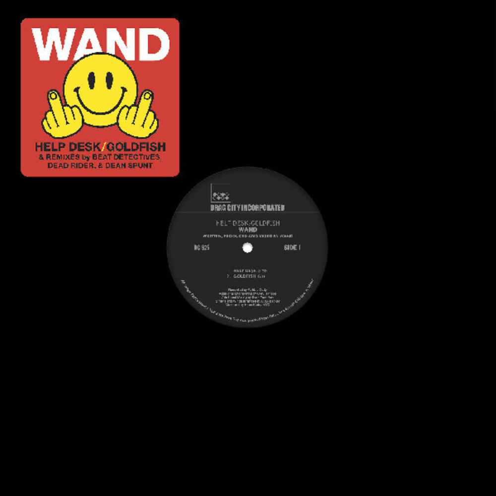 the album cover for Wand - Help Desk / Goldfish