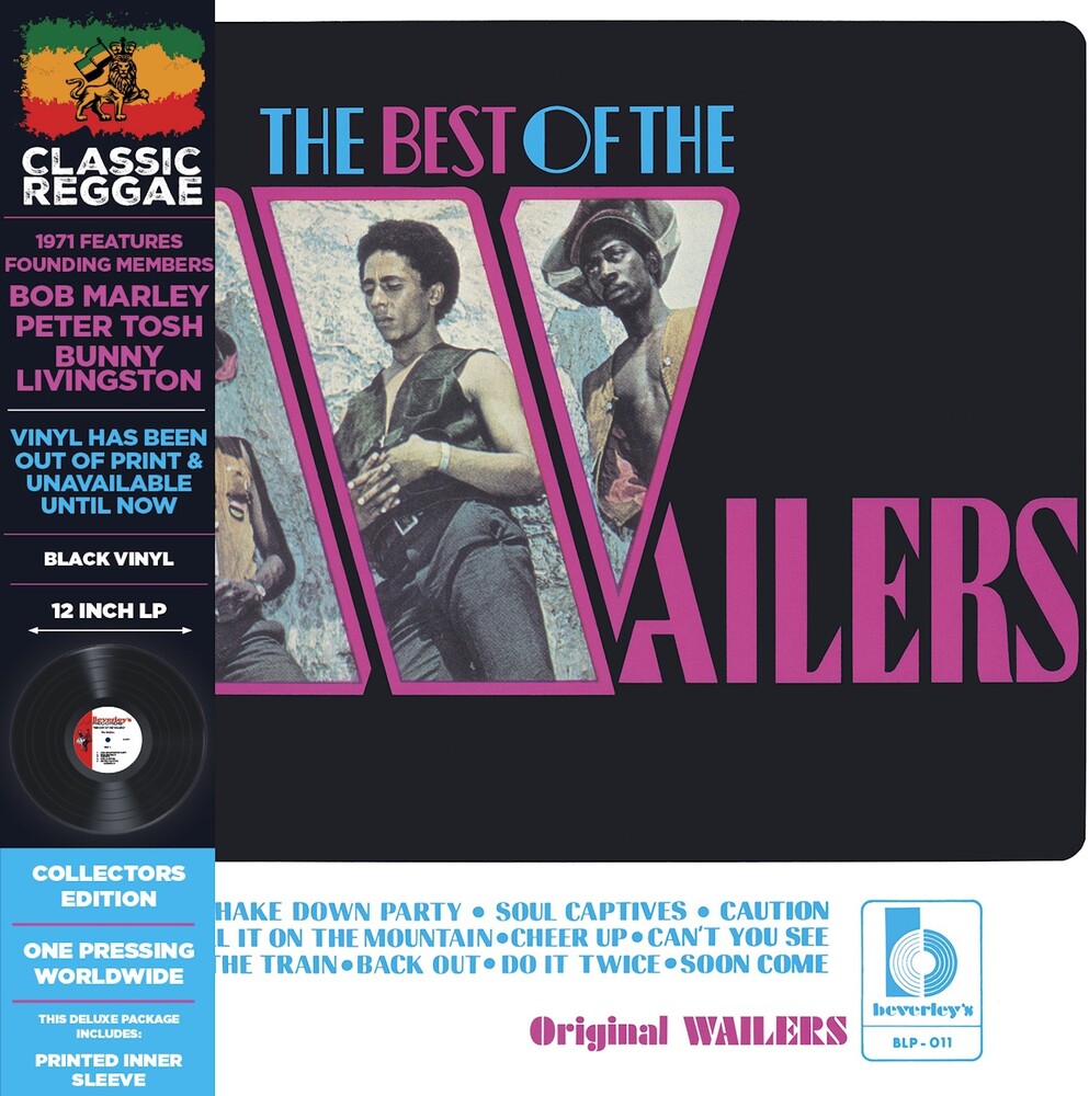 the album cover for Wailers - Best Of The Wailers (Blk) [Limited Edition] [Remastered] [Reissue]
