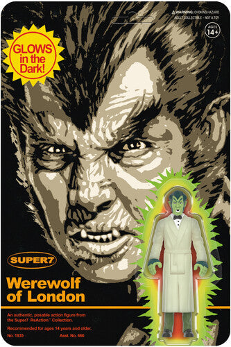 Werewolf Of London Wave 02 - Werewolf Monster Glow - Werewolf Of London Wave 02 - Werewolf Monster Glow - Collectibles