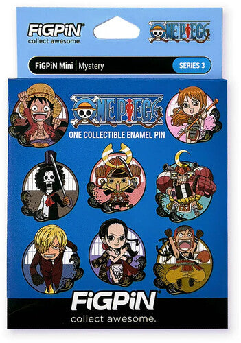 Figpin Mystery Mini Pin S3 One Piece 1 Pin - Figpin Mini Mystery Pin S3 One Piece 1 Pin - Collectibles