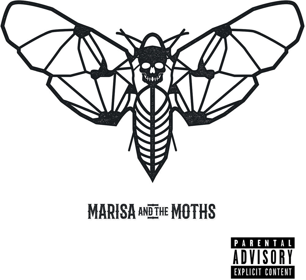 the album cover for Marisa & The Moths - Marisa & The Moths - Marbled Smoke [Colored Vinyl] (Gate)