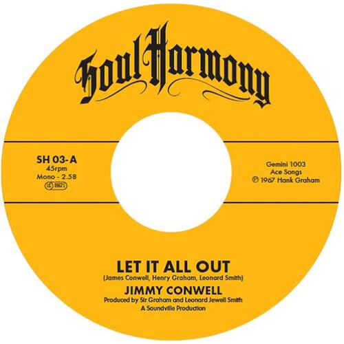 Let It All Out / I'M So Glad (Vinyl)