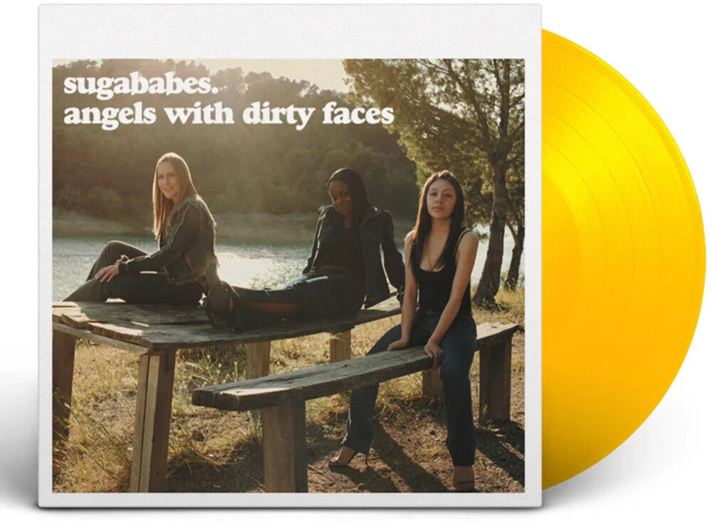 the album cover for Sugababes - Angels With Dirty Faces [Colored Vinyl] [Limited Edition] (Ylw) (Uk)