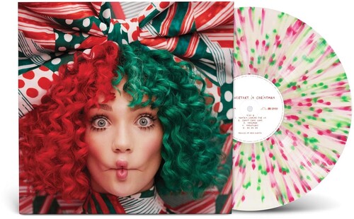 Everyday Is Christmas - Peppermint (White with Red & Green Splatter) Colored Vinyl (Vinyl)