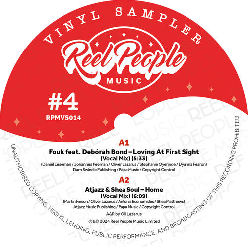 Reel People Music Vinyl Sampler : Volume 4 (Various Artists) (Vinyl)