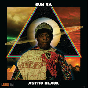 the album cover for Sun Ra - Astro Black