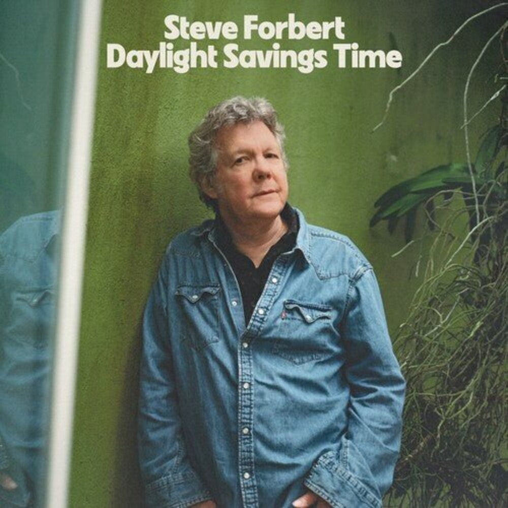the album cover for Steve Forbert - Daylight Savings Time [Colored Vinyl] [Clear Vinyl] (Grn)
