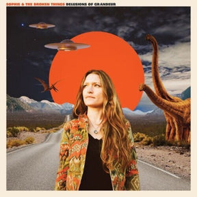 the album cover for Sophie & The Broken Things - Delusions Of Grandeur