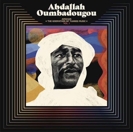 the album cover for Abdallah Oumbadougou - Amghar - The Godfather Of Tuareg Music Vol 1