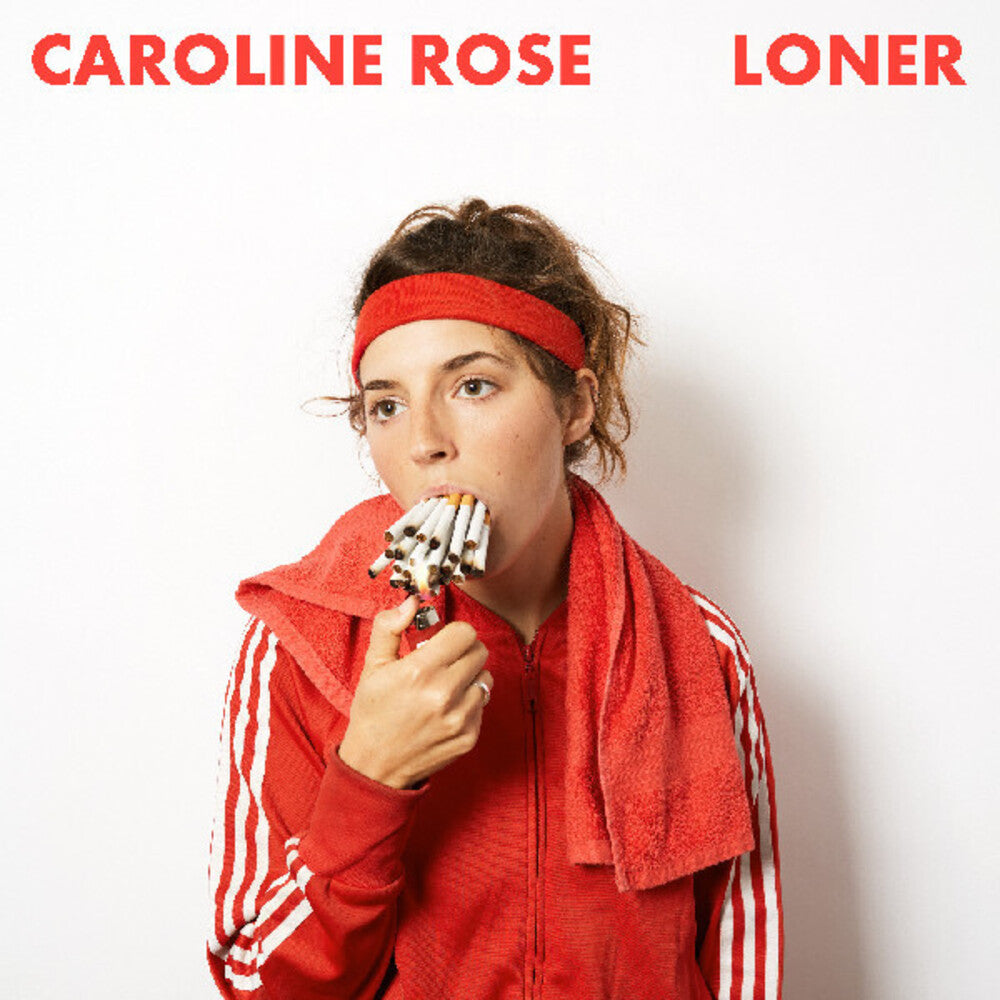 the album cover for Caroline Rose - Loner [Clear Vinyl] (Red)