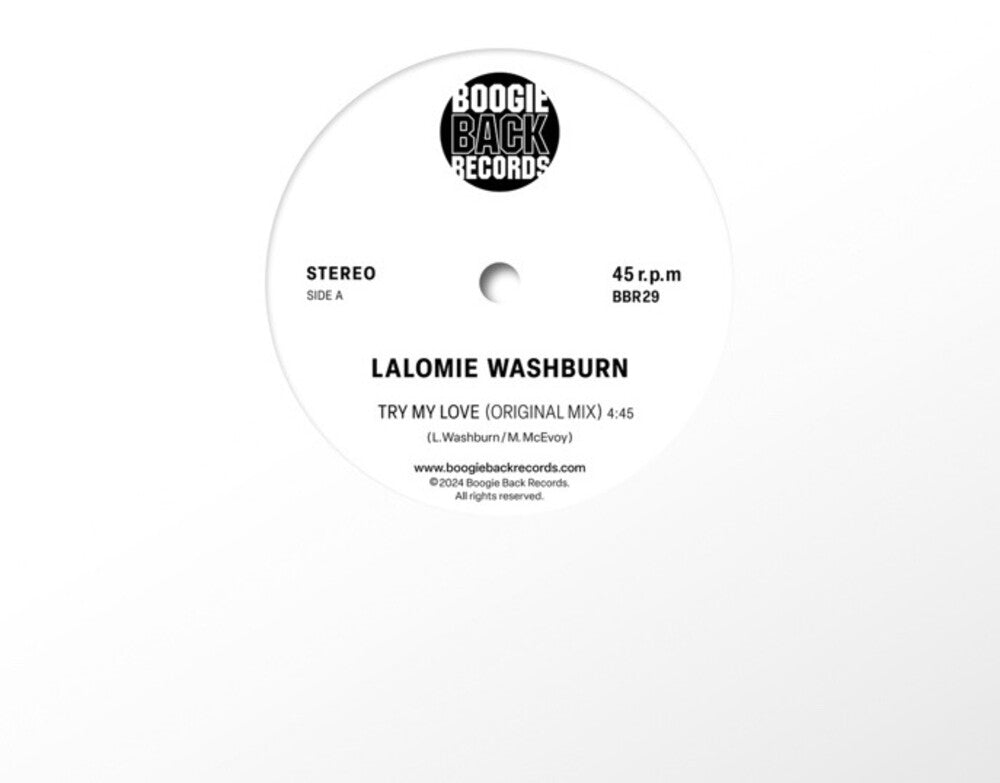 Lalomie Washburn - Try My Love [7" Vinyl]