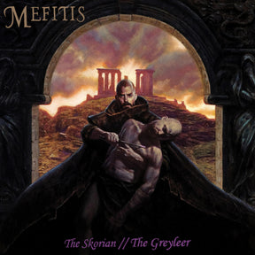 the album cover for Mefitis - Skorian Greyleer