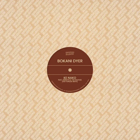 the album cover for Dyer, Bokani - Brownswood Remix Editions 001