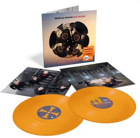 the album cover for Simple Minds - Big Music: 10th Anniversary -140-Gram Colored Vinyl
