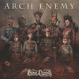the album cover for Arch Enemy - Blood Dynasty [2 LP & 1 CD (LP1 Red golden) (LP 2 Black with etching) ]