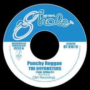 the album cover for 69yobsters / Murobushi - Punchy Reggae / Kick & Go