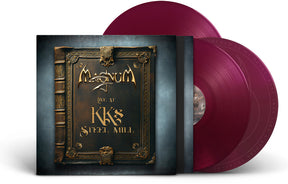 the album cover for Magnum - Live At Kk's Steel Mill [Colored Vinyl] (Red)