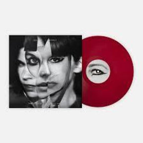 the album cover for Sleater-Kinney - Center Won't Hold [Colored Vinyl] [180 Gram] (Red) (Can)