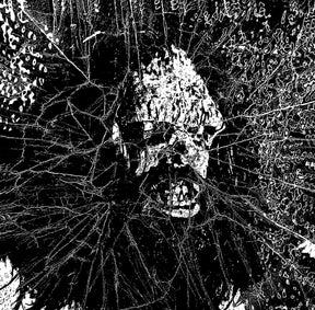 the album cover for Concrete Caveman - War Under Glass