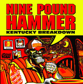 the album cover for Nine Pound Hammer - Kentucky Breakdown (Blk) (Bonus Track) [Colored Vinyl]