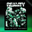 the album cover for False Reality - Path Of Self Destruct [Colored Vinyl] (Grn)