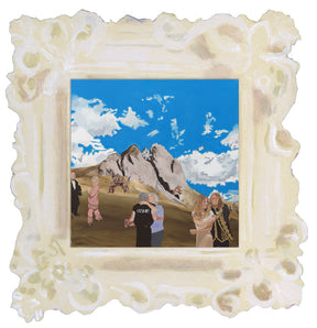 the album cover for Let's Go Dancing: Split A Mountain In Two / Var - Let's Go Dancing: Split A Mountain In Two / Var