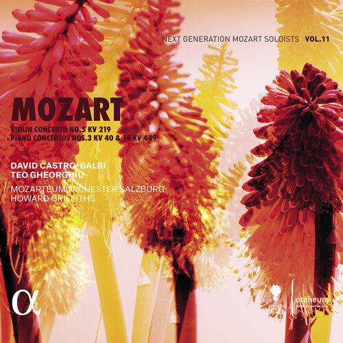 Mozart: Violin Concerto No. 5, KV 219; Piano Concertos Nos. 3, KV 40 & 14, KV 449 (CD)