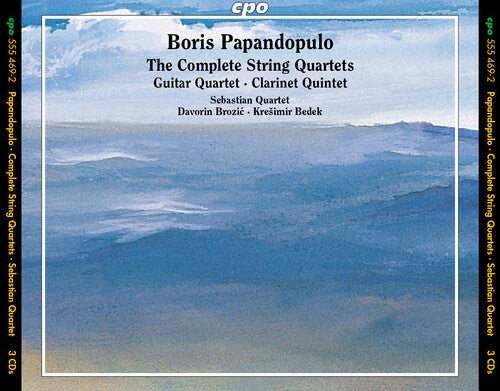 Papandopulo: The Complete String Quartets; Guitar Quartet; Clarinet Quartet (CD)