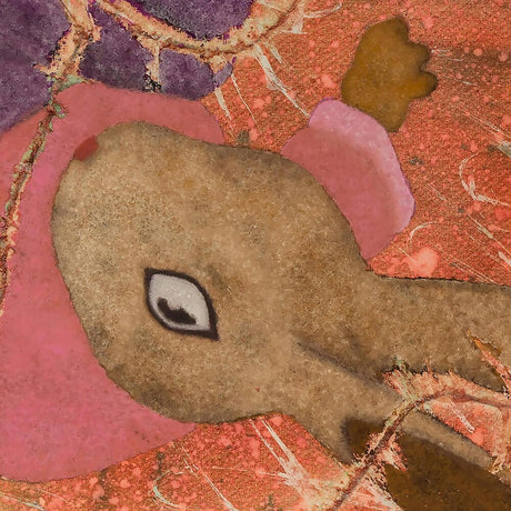 the album cover for Urika's Bedroom - Big Smile, Black Mire (Cbgr) [Clear Vinyl]