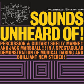 the album cover for Shelly Manne - Sounds Unheard Of (Gate) [180 Gram]