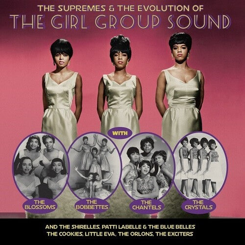 Supremes & The Evolution Of The Girl Group Sound / Various - 140gm Pink & Black Marble Vinyl (Vinyl)