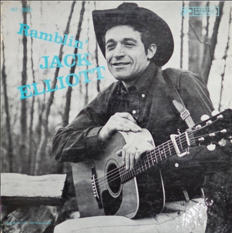 the album cover for Ramblin Elliott  Jack - Ramblin Jack Elliott (Blue) [Colored Vinyl] [180 Gram] (Can)