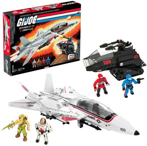 Mega Bloks Gi Joe - Gi Joe Skystriker Vs Cobra Hiss 617 Piece - Collectibles
