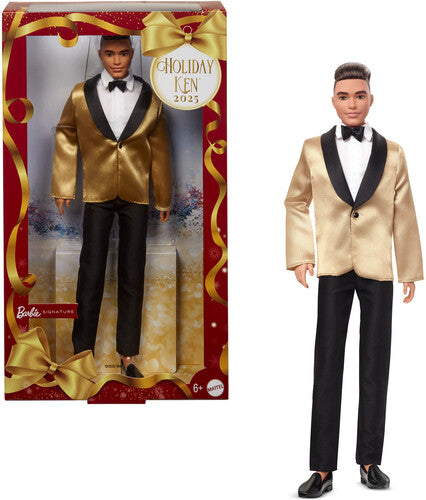 Barbie Collector - Barbie Holiday Ken Doll 2025 Brunette - Collectibles