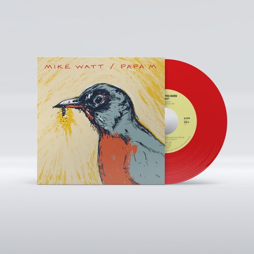 Mike Watt // Papa M - Red Opaque (Vinyl)