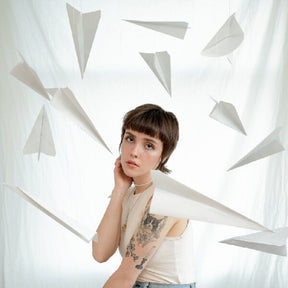 the album cover for Kylie V - Crash Test Plane (Can)