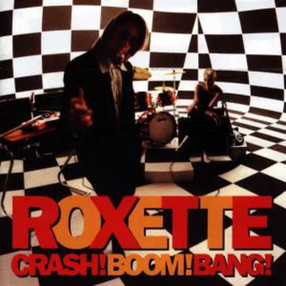 the album cover for Roxette - Crash Boom Bang: 30th Anniversary [Colored Vinyl] [Limited Edition]