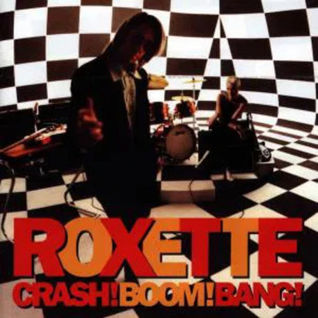 the album cover for Roxette - Crash Boom Bang: 30th Anniversary [Colored Vinyl] [Limited Edition]