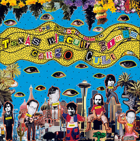 the album cover for Cargo Cult / Texas Biscuit Bombs - The Two-headed Cobra