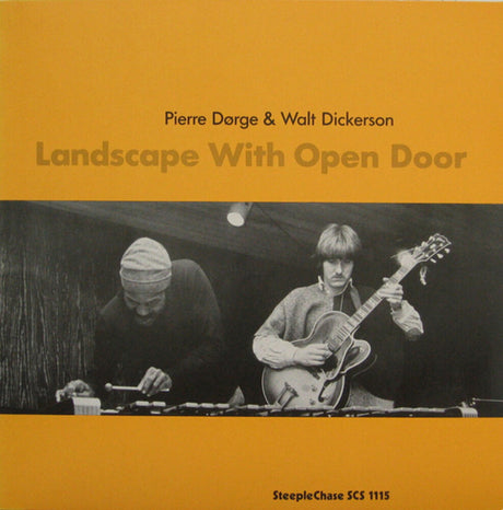 the album cover for Pierre Dorge - Landscape With Open Door