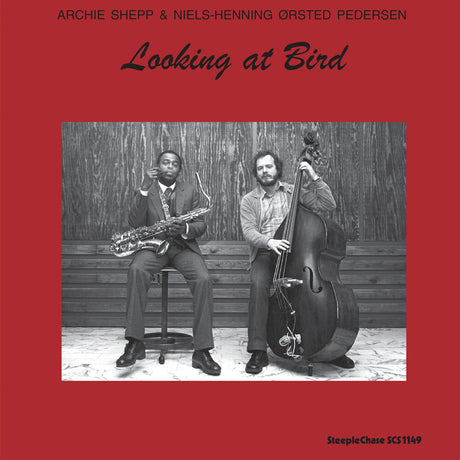 the album cover for Archie Shepp - Looking at Bird